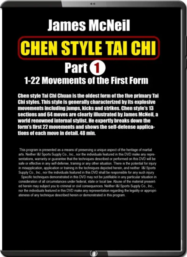 JAMES MCNEIL CHEN STYLE TAI CHI FORM 1 22 PART01 C
