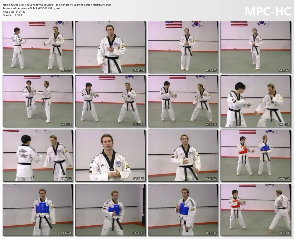 Tim Connolly Gold Medal Tae Kwon Do #4 Sparring korean martial arts.mp4 thumbs