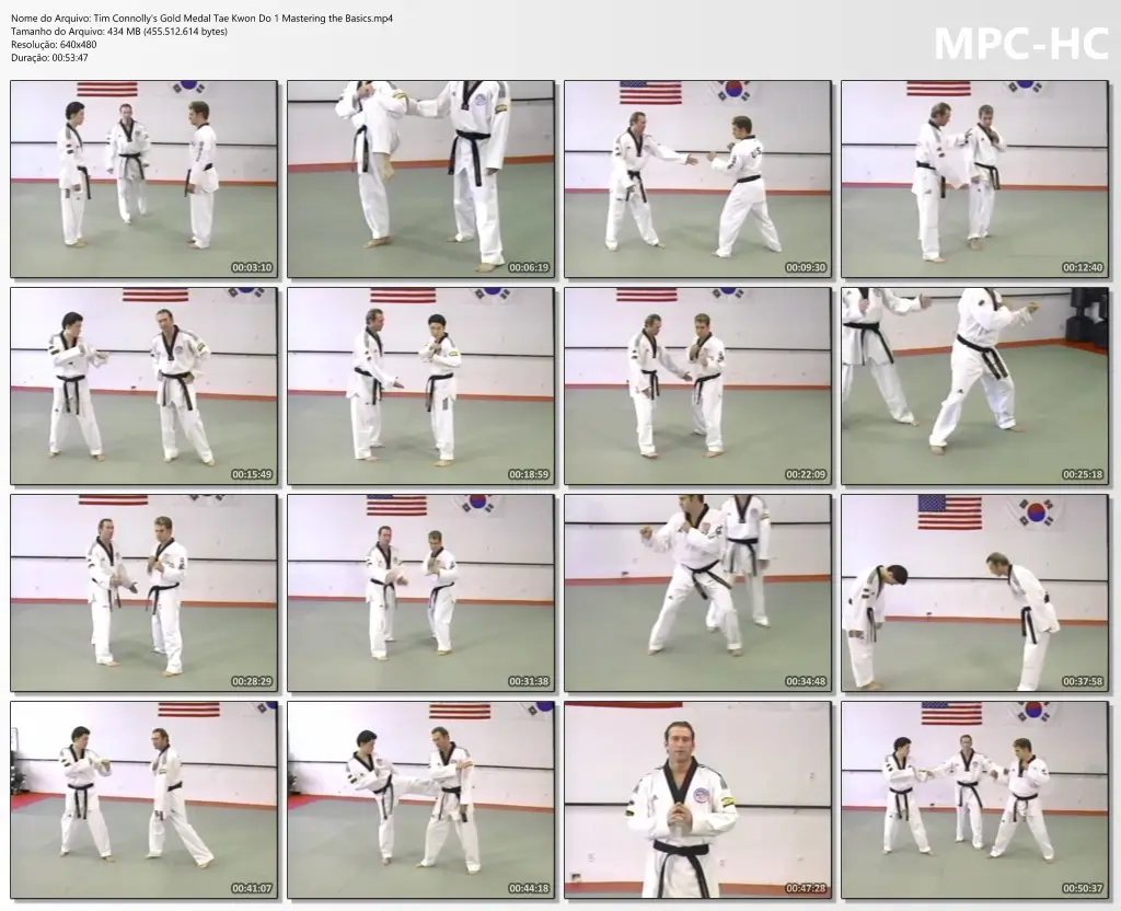 's Gold Medal Tae Kwon Do 1 Mastering the Basics.mp4 thumbs