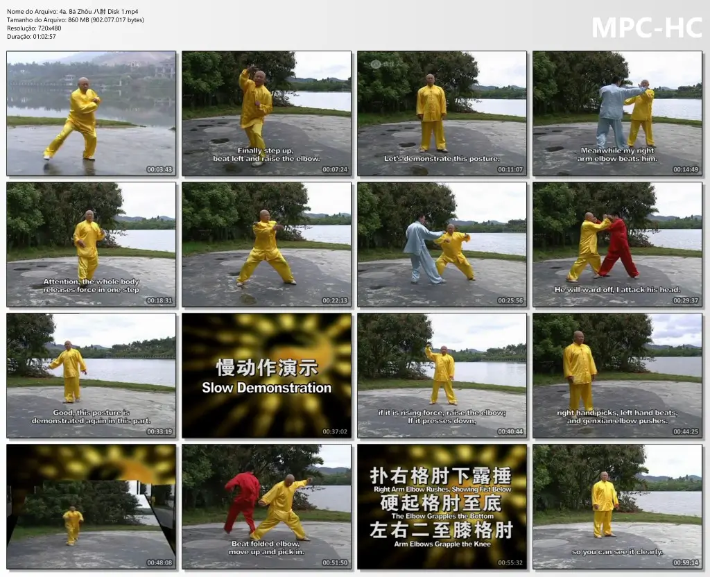 4a. Bā Zhǒu 八肘 Disk 1.mp4 thumbs