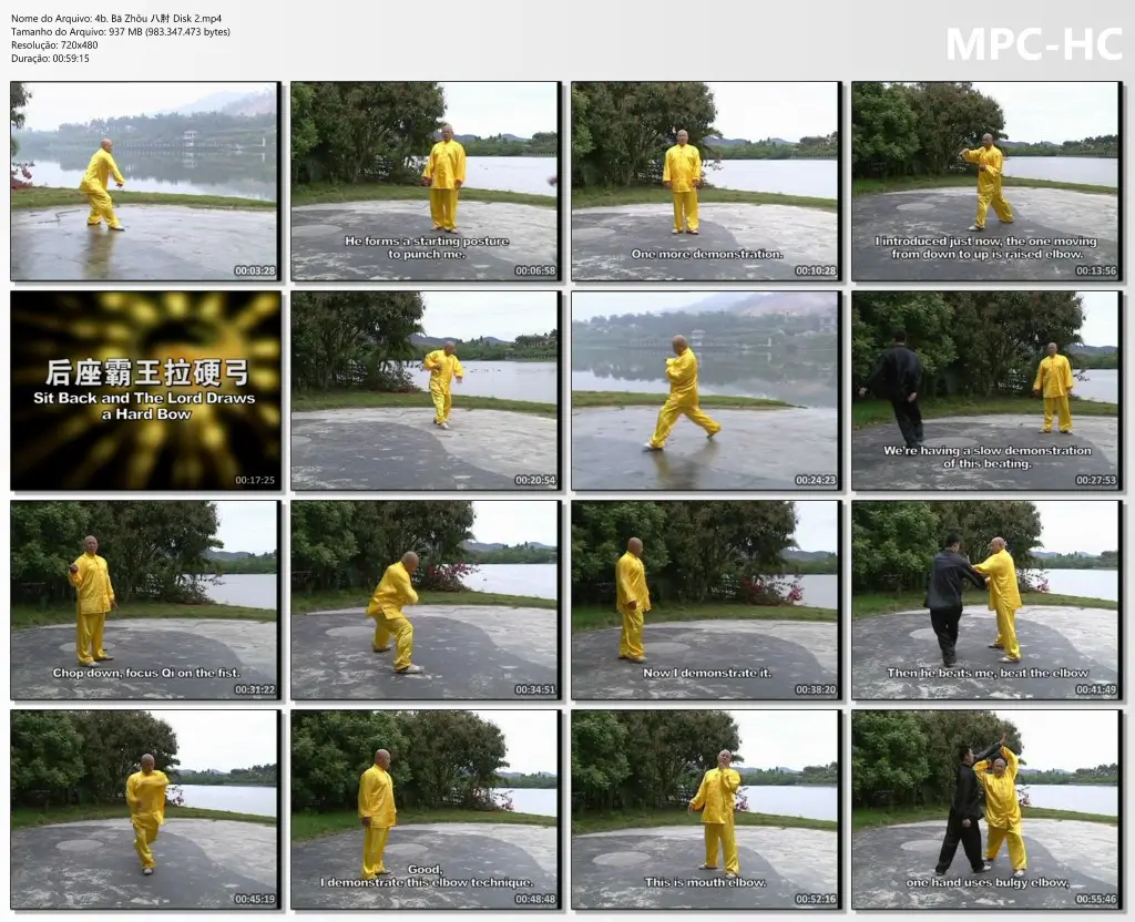 4b. Bā Zhǒu 八肘 Disk 2.mp4 thumbs
