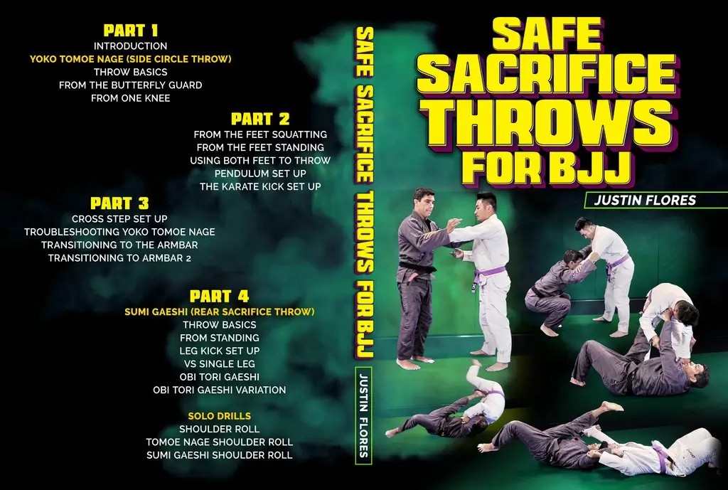 JUSTIN FLORES SAFE SACRIFICE THROWS FOR BJJ mp4