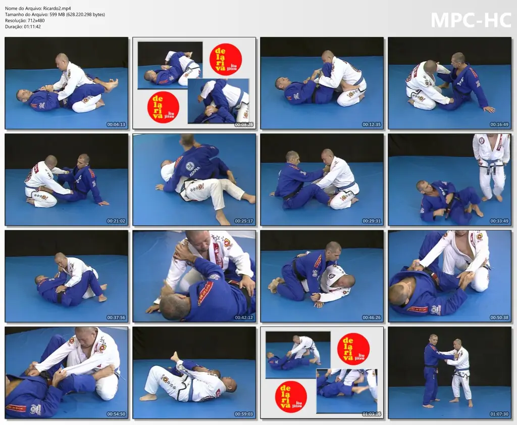 RICARDO DE LA RIVA THE MASTER OF JIU JITSU