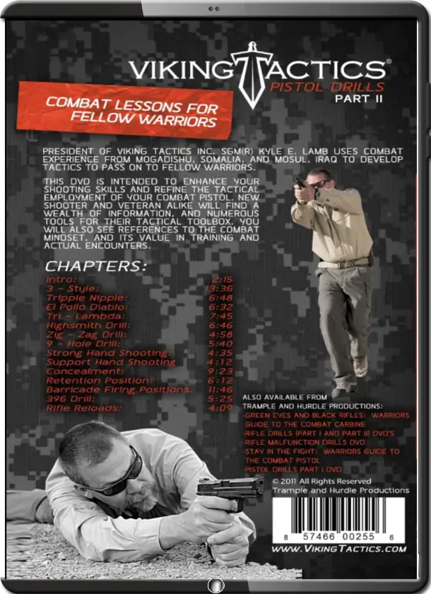 VIKING TACTICS PISTOL DRILLS PART 2 MP4