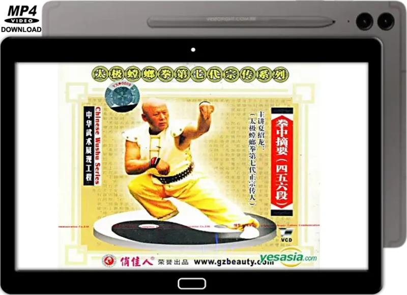 XIA ZHAO LONG TAI CHI STYLE PRAYING MANTIS ZHAI YAO LATTER THREE SECTIONS