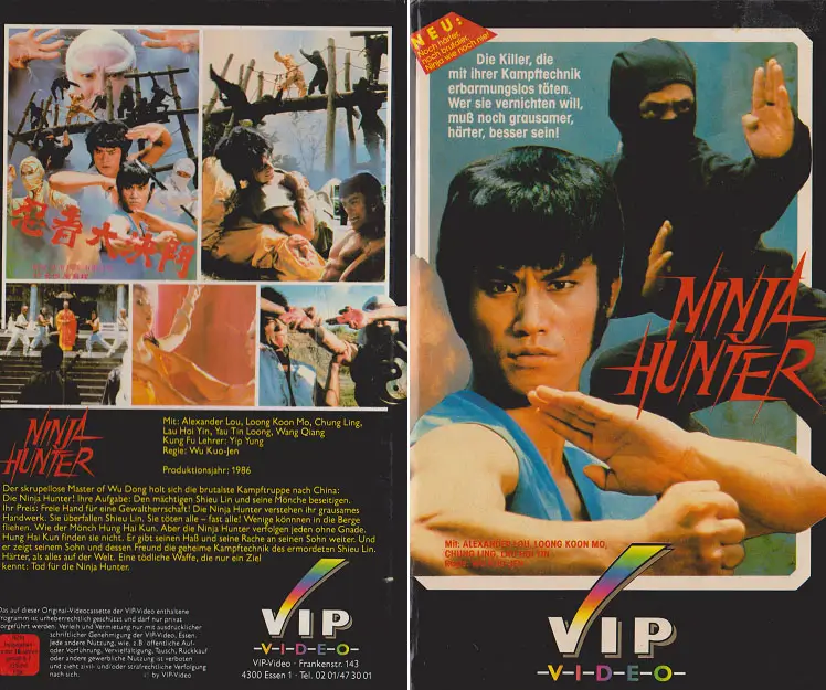 (1983) NINJA HUNTER AKA. WU TANG VS. NINJA cover