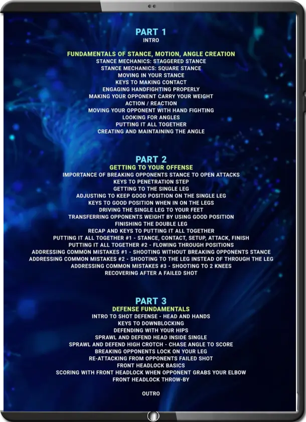 KODY HAMRAH WRESTLING 101 COVER