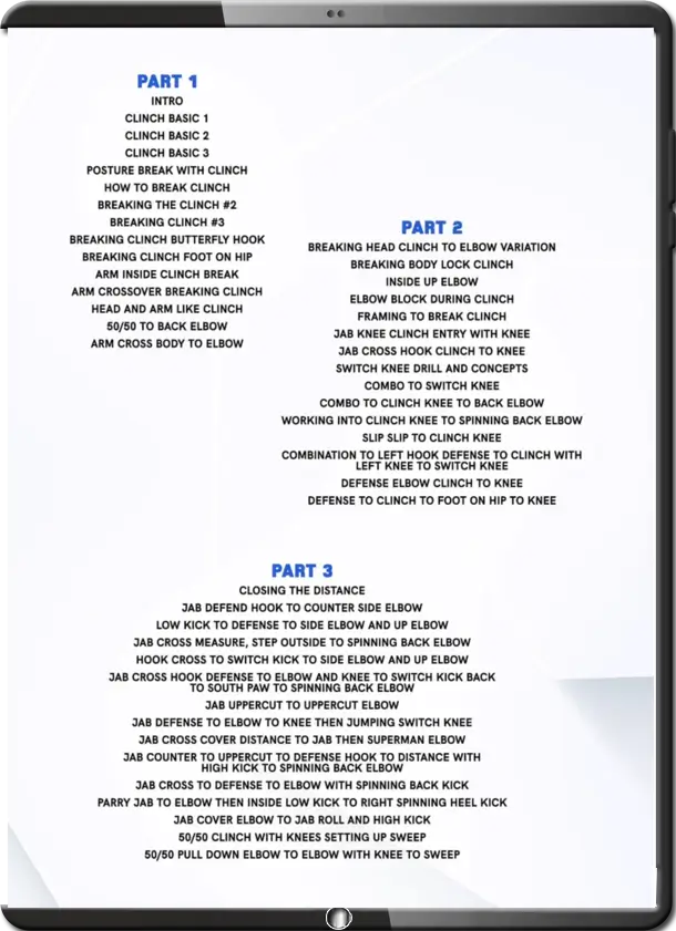 RAFAEL CORDEIRO MASTERING THE CLINCH COVER