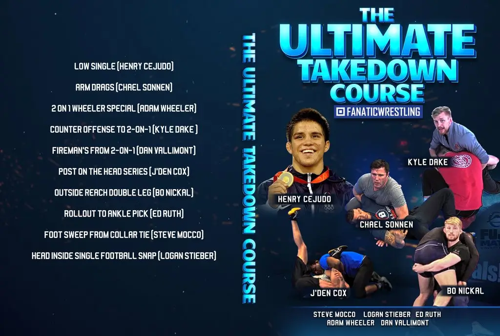 THE ULTIMATE TAKEDOWN F.WRESTLING COMPILATION COVER