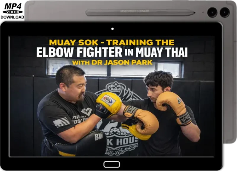 JASON PARK MUAY SOK TRAINING THE ELBOW FIGHTER IN MUAY THAI