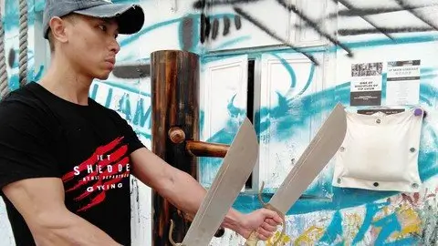 DRAGON SIFU WING CHUN BUTTERFLY KNIFE (BAAT JAAM DO) SIXTH FORM