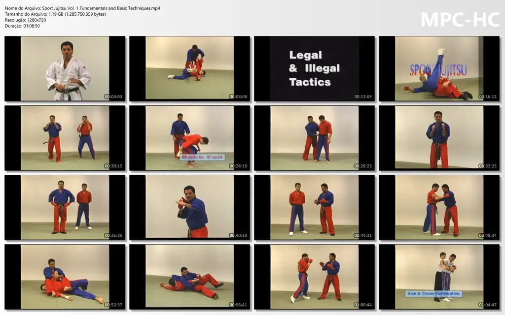 Sport Jujitsu Vol. 1 Fundamentals and Basic Techniques.mp4 thumbs