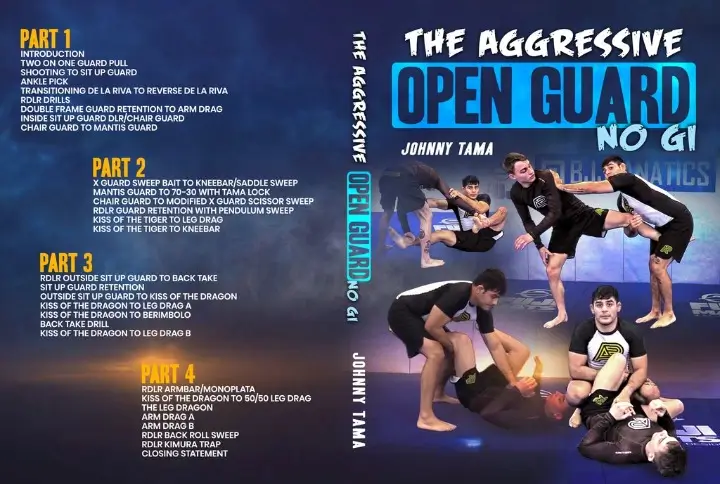 JOHNNY TAMA THE AGGRESSIVE OPEN GUARD NO GICOVER