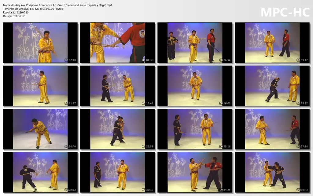 Philippine Combative Arts Vol. 3 Sword and Knife (Espada y Daga).mp4 thumbs