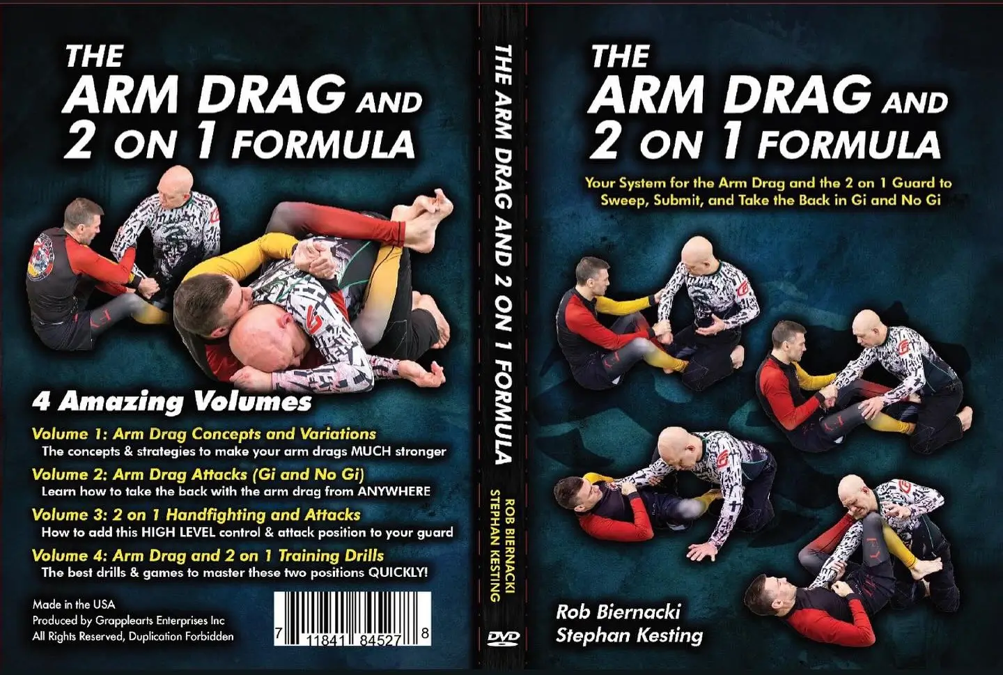 STEPHAN KESTING – ROB BIERNACKI THE ARM DRAG & 2 ON 1 FORMULA COVER