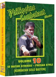 ERNESTO A. PRESAS – PHILIPPINE COMBATIVE ARTS SERIES – 12 BATON STRIKES PRESAS STYLE (KEMBATAN SOLO) VOL.10