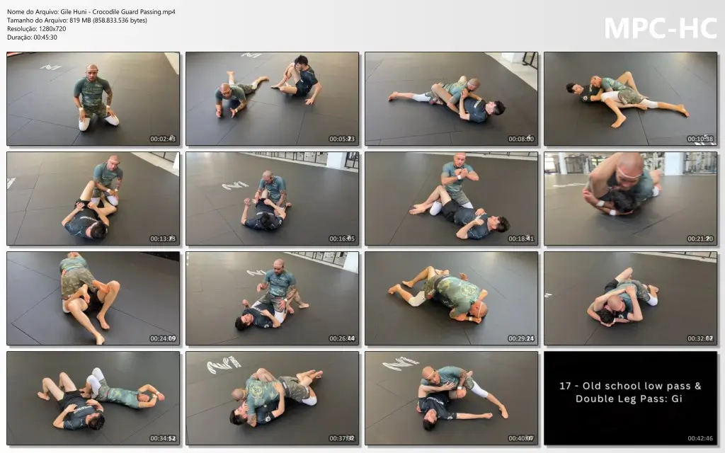 GILE HUNI CROCODILE PASSING SYSTEM GI & NOGI