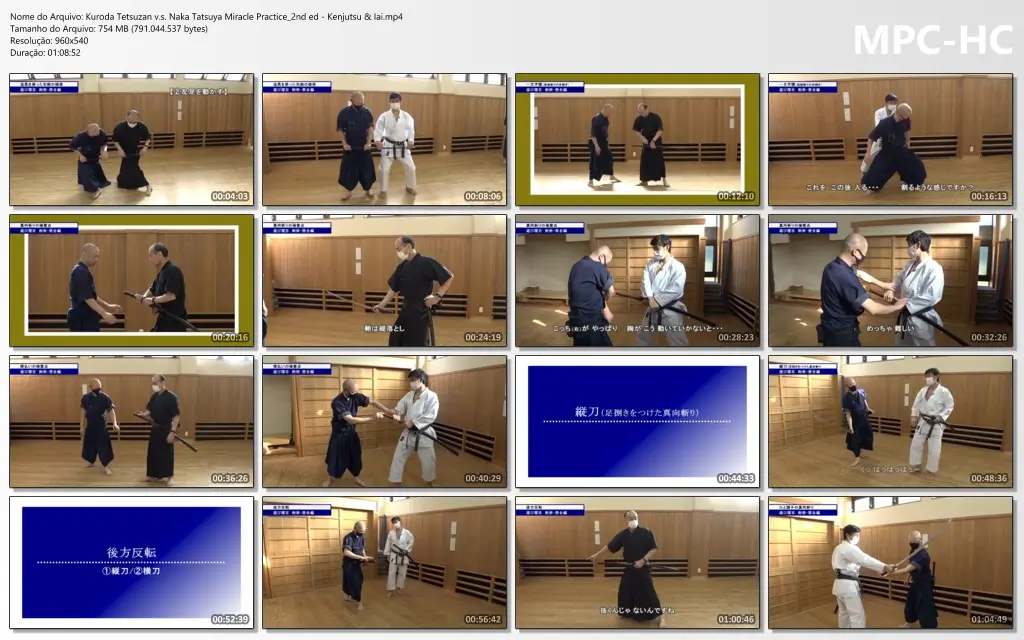 Kuroda Tetsuzan v.s. Naka Tatsuya Miracle Practice 2nd ed Kenjutsu & Iai.mp4 thumbs