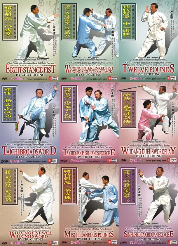 YAN CHENG DE - CHU GUITING - CLASSICAL MARTIAL ARTS SERIES WUSHU COMPLETE COLLECTIONS - Imagem 2