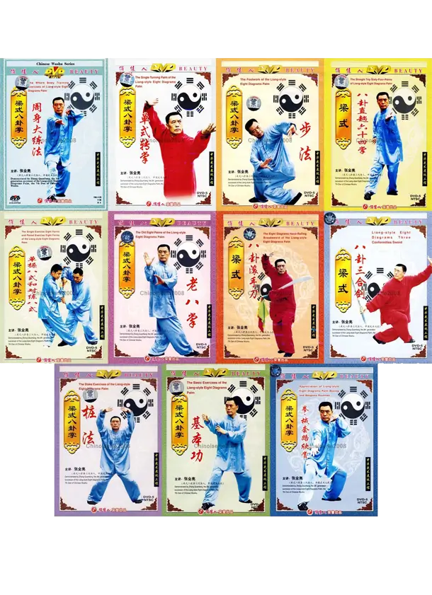 ZHANG QUANLIANG - APPRECIATION OF BAGUA BOXING LIANG-STYLE COMPLETE SERIES - Imagem 2