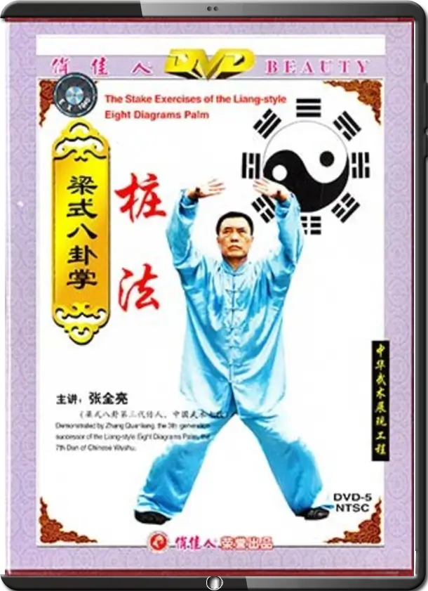 ZHANG QUANLIANG - APPRECIATION OF BAGUA BOXING LIANG-STYLE 08 - STANDING POLE PRACTICE