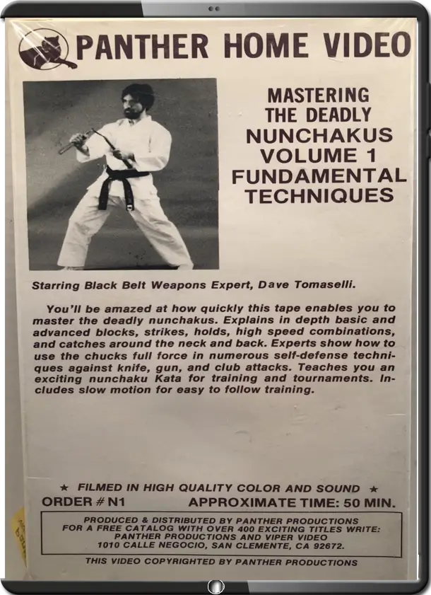 DAVE TOMASELLI - MASTERING THE DEADLY NUNCHAKUS – FUNDAMENTALS VOL.01 - Imagem 4