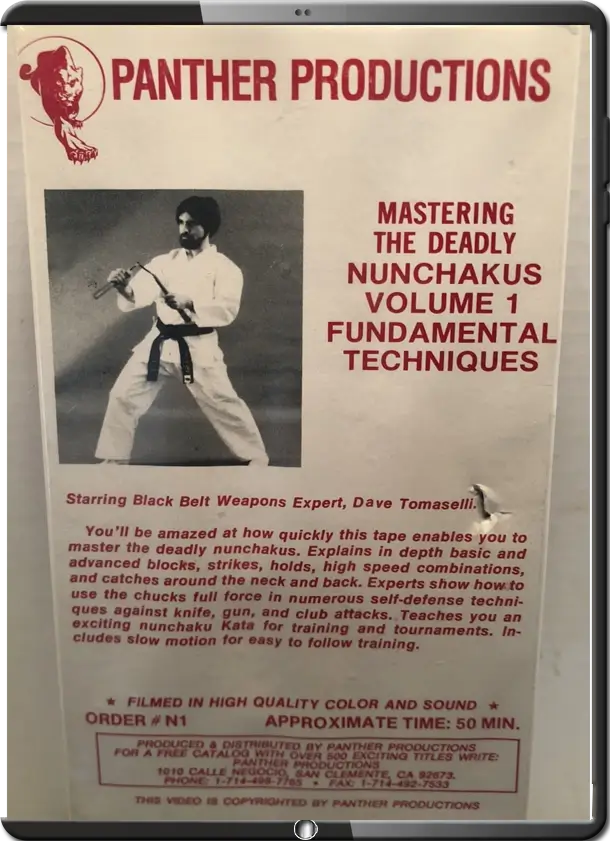 DAVE TOMASELLI - MASTERING THE DEADLY NUNCHAKUS – FUNDAMENTALS VOL.01 - Imagem 3