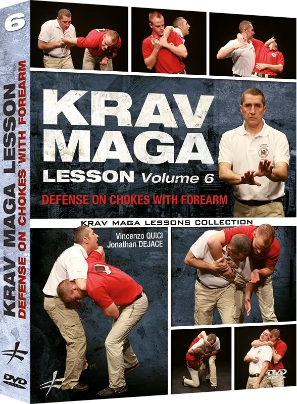 VICENZO QUICI & JONATHAN DEJACE - KRAV MAGA LESSON VOL.06 - DEFENSE ON CHOKES WITH FOREARM
