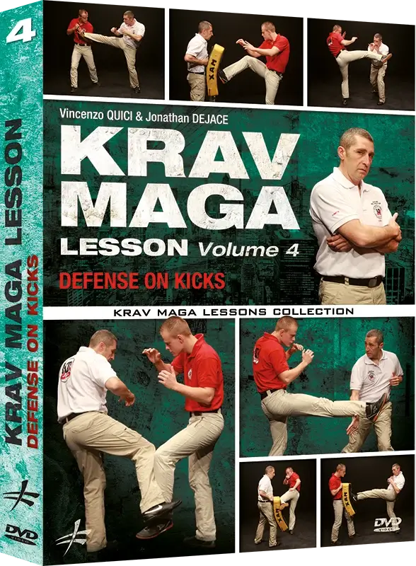 VICENZO QUICI & JONATHAN DEJACE - KRAV MAGA LESSON VOL.04 - DEFENSE ON KICKS