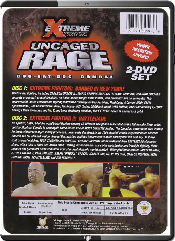 UNCAGED RACE - EXTREME FIGHTING 2006 - Imagem 2