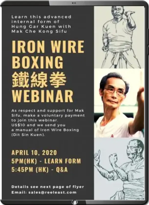 MAK CHE-KONG SIFU – IRON WIRE BOXING