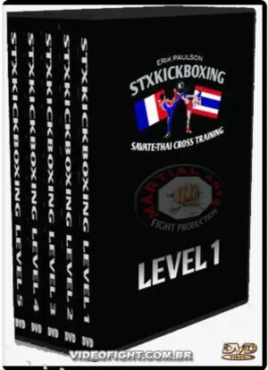 ERIK PAULSON DVD: STX KICKBOXING LEVEL 1 - 5