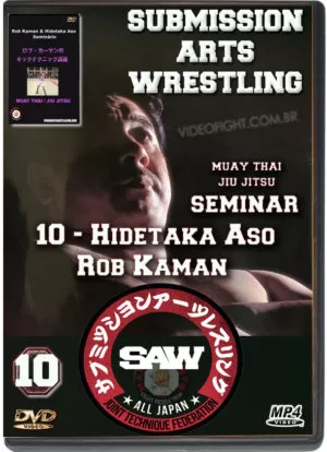 HIDETAKA ASO - ROB KAMAN - SUBMISSION ARTS WRESTLING - VOL.10 - SEMINAR AT TOKYO BUDOKAN