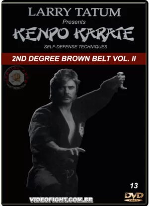 LARRY TATUM: KENPO SELF DEFENSE TECHNIQUES - 2ND BROWN VOL.02