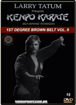 LARRY TATUM: KENPO SELF DEFENSE TECHNIQUES - 1ST BROWN VOL.02