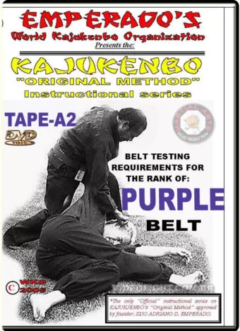 WKO KAJUKENBO ORIGINAL METHOD - PURPLE BELT