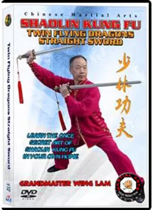 KWONG WING LAM - TWIN FLYING DRAGONS STRAIGHT SWORDS  CHINESE TRADITIONAL SHAOLIN KUNG FU