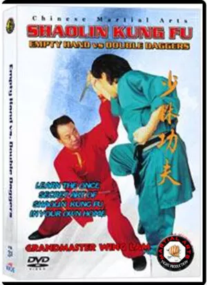KWONG WING LAM - EMPTY HAND VS. DOUBLE DAGGERS CHINESE TRADITIONAL SHAOLIN KUNG FU