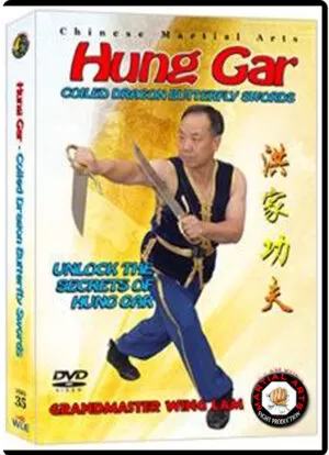 KWONG WING LAM - COILED DRAGON BUTTERFLY SWORDS