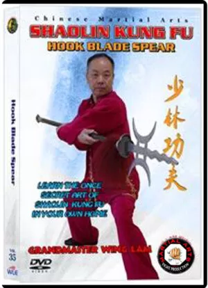 KWONG WING LAM - HOOK BLADE SPEAR CHINESE TRADITIONAL SHAOLIN KUNG FU