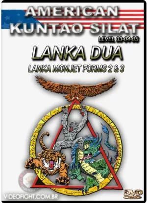 AMERICAN KUNTAO SILAT LEVEL 3-4-5: LANKAS DUA - MONJET FORMS 2&3
