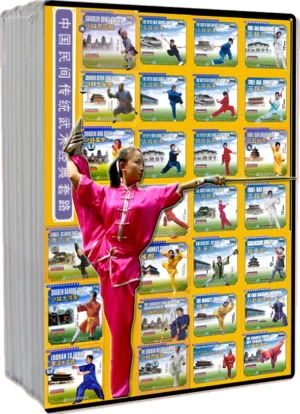 NATIONAL WUSHU CLASSIC & STANDARD ROUTINES DVDS COLLECTIONS