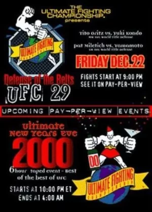 UFC - ULTIMATE FIGHTING CHAMPIONSHIP 29
