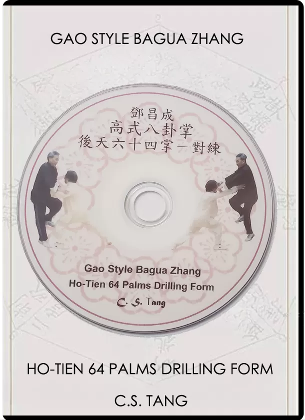 MASTER C.S. TANG - GAO BAGUA - HO-TIEN 64 PALMS DRILLING FORM