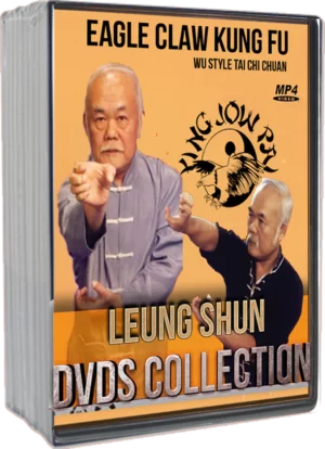SIFU LEUNG SHUM - YING JOW PAI - EAGLE CLAW KUNG FU - DVDS COLLECTION